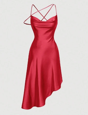 Rochie scurta SHEIN, rosu