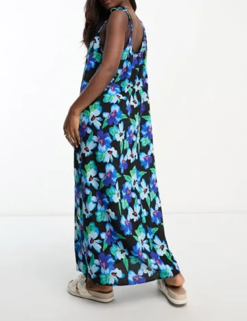 Rochie lunga ASOS, floral print Floral print