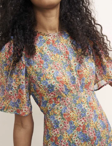 Rochie scurta Nobody s child, floral print Floral print
