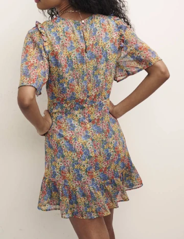 Rochie scurta Nobody s child, floral print Floral print