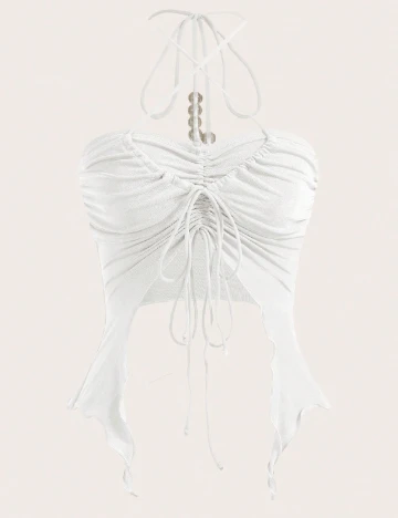 Top SHEIN, alb