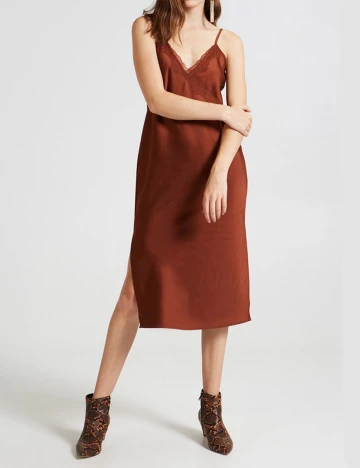 Rochie Motivi, maro, XS Maro