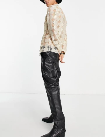Camasa TWISTED TAILOR, crem Crem