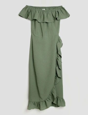Rochie medie River Island, verde Verde