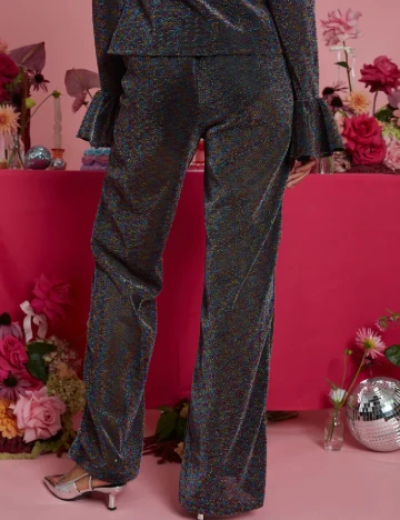 Pantaloni Neon Rose, mix culori