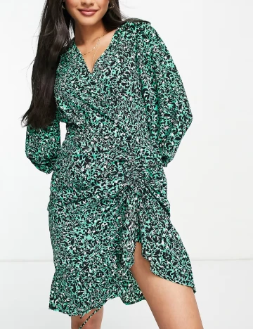Rochie scurta Vero Moda, verde Verde