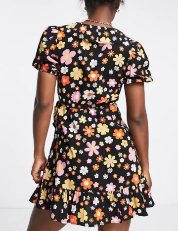 Rochie scurta Miss Selfridge, negru Negru