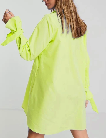 Rochie scurta ASOS, verde
