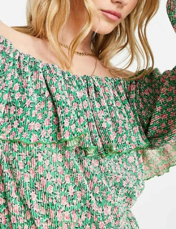 Rochie scurta ASOS, verde