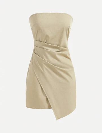 Rochie scurta SHEIN, bej Crem