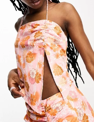 Top Another reason, floral print Floral print