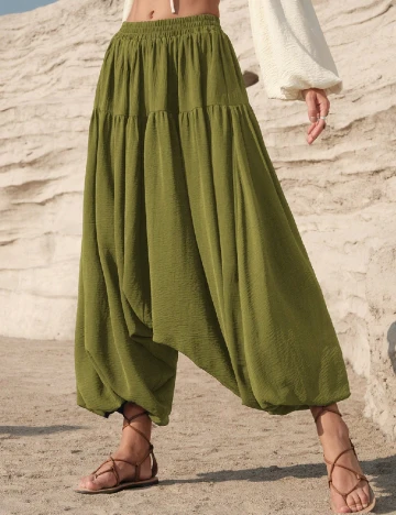 Pantaloni SHEIN, verde