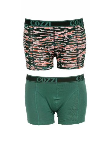 Set Boxeri 2 perechi Cozzi, verde Verde