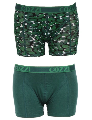 Set Boxeri 2 perechi Cozzi, verde Verde