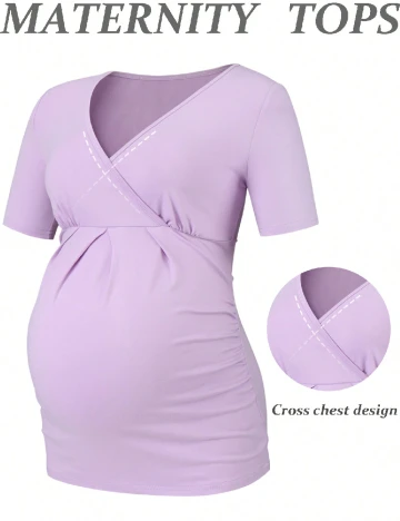 Bluza SHEIN Maternity, lila Mov