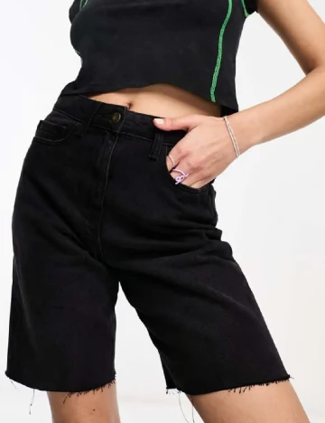 Pantaloni scurti COLLUSION, negru Negru
