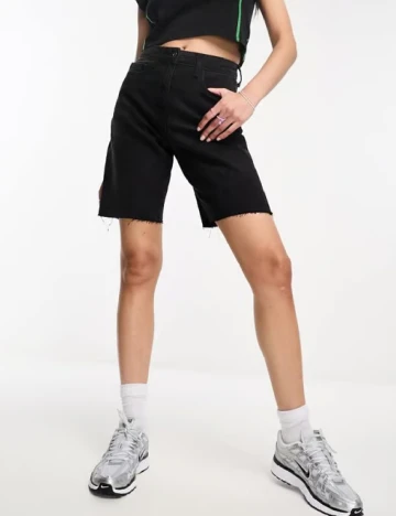 Pantaloni scurti COLLUSION, negru Negru