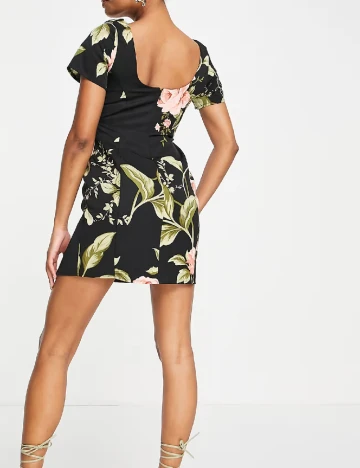 Rochie scurta ASOS, negru Negru