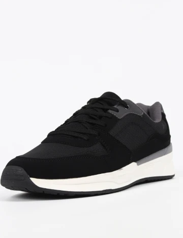 Adidasi ACTION, negru/gri Negru