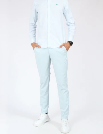 Pantaloni Selected, albastru Albastru