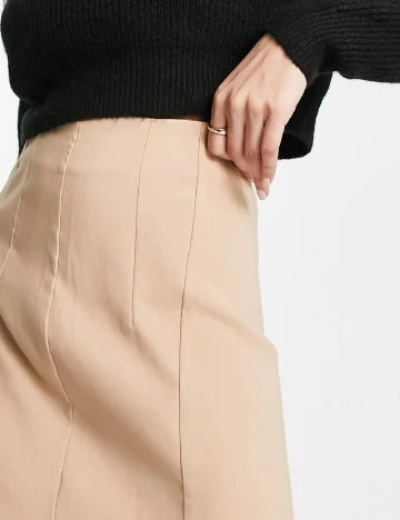 Fusta Miss Selfridge, crem Crem