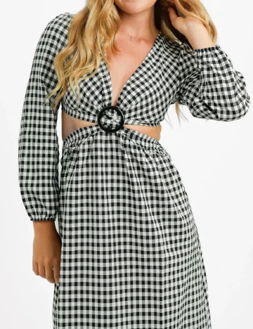 Rochie medie Miss Selfridge, gri Gri