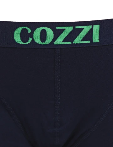 Set Boxeri 2 perechi Cozzi, bleumarin/verde Verde