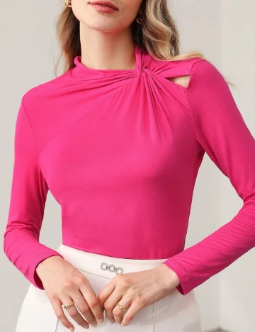 Bluza MOTF, roz Roz