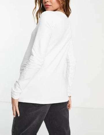 Bluza Asos Maternity, alb Alb