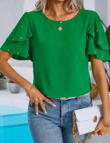 Bluza SHEIN, verde Verde