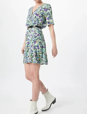 Rochie scurta Monki, mix culori Mix culori
