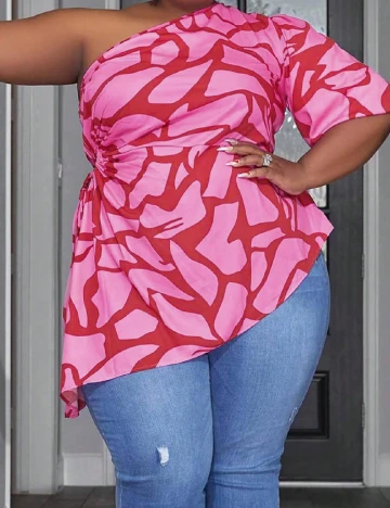 Bluza SHEIN, roz Roz