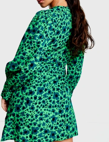 Rochie scurta Wednesday sgirl, verde Verde