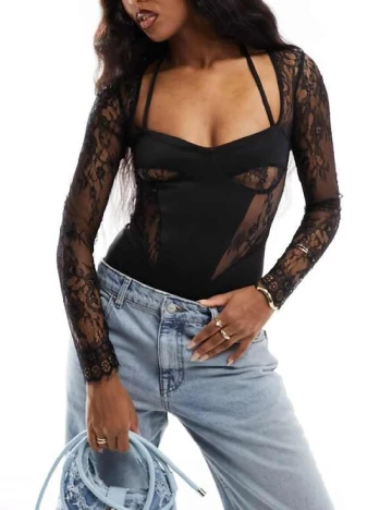 Body ASOS, negru Negru