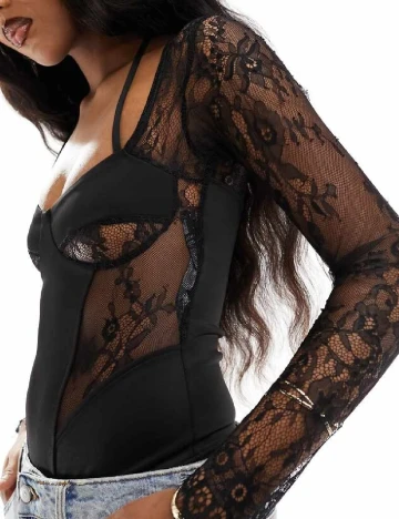 Body ASOS, negru Negru