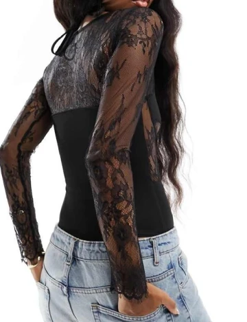 Body ASOS, negru Negru