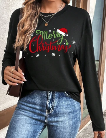 Bluza SHEIN, negru Negru