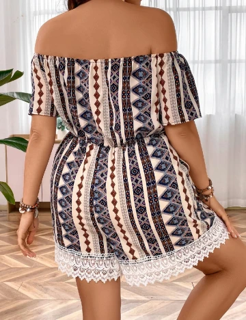 Salopeta SHEIN CURVE, mix culori Mix culori