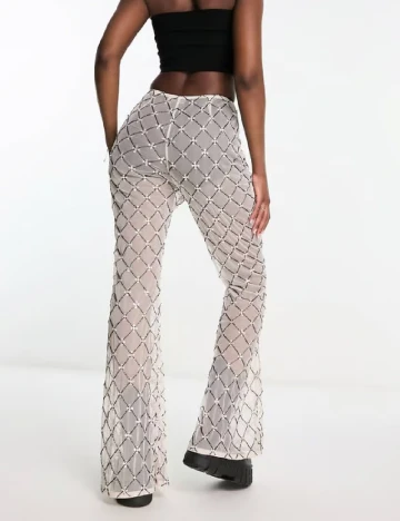 Pantaloni ASOS, crem