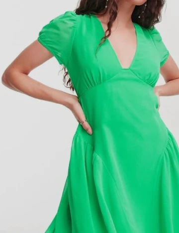 Rochie scurta ASOS, verde Verde