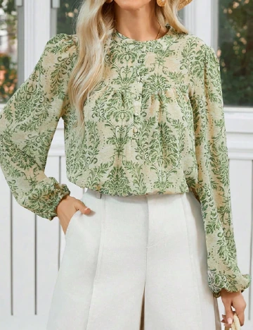 Bluza SHEIN, verde