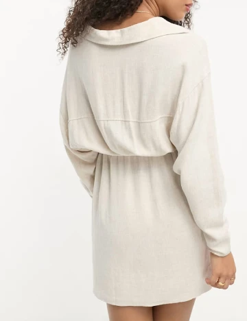 Rochie scurta ASOS, crem Crem