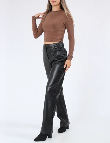 Pantaloni COLLUSION, negru