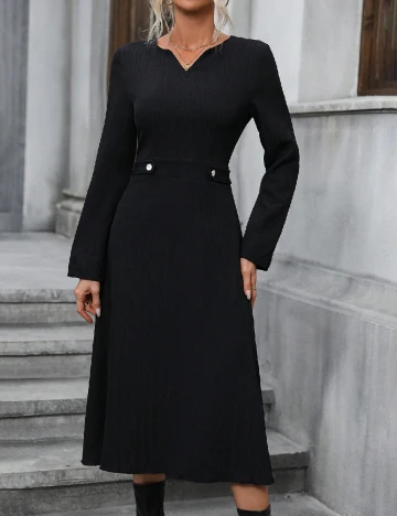 Rochie medie SHEIN, negru