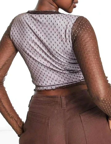 Top ASOS, mov/maro