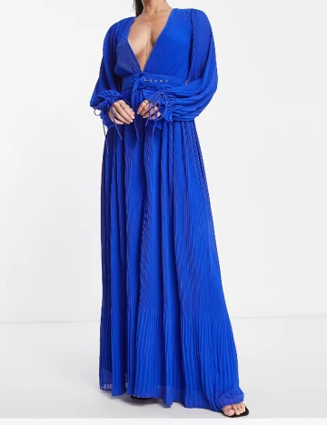 Rochie lunga ASOS, albastru