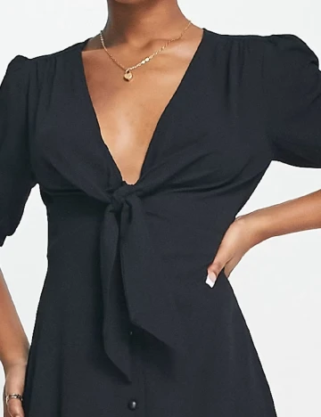 Rochie lunga ASOS, negru Negru