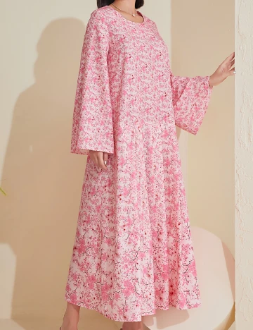 Rochie lunga SHEIN, roz Roz