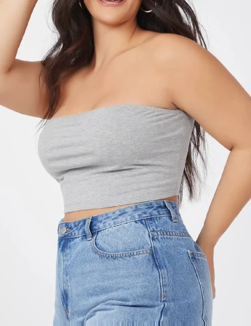 Set topuri 2 perechi SHEIN CURVE, mix culori Mix culori