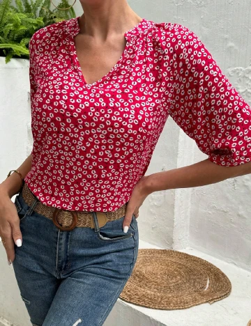 Bluza SHEIN, rosu Rosu